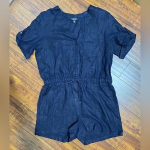 Lauren Ralph Lauren Linen Romper